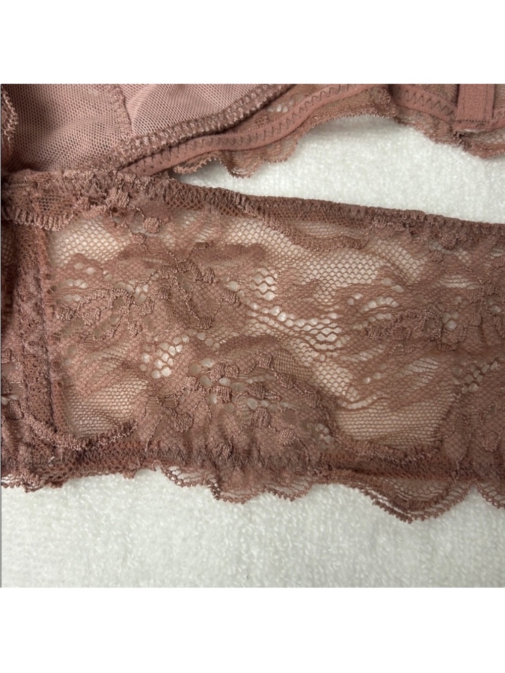 Free People XLarge Bra Last Dance Lace Halter Bralette Intimately Sweet Nothings - Picture 7 of 9